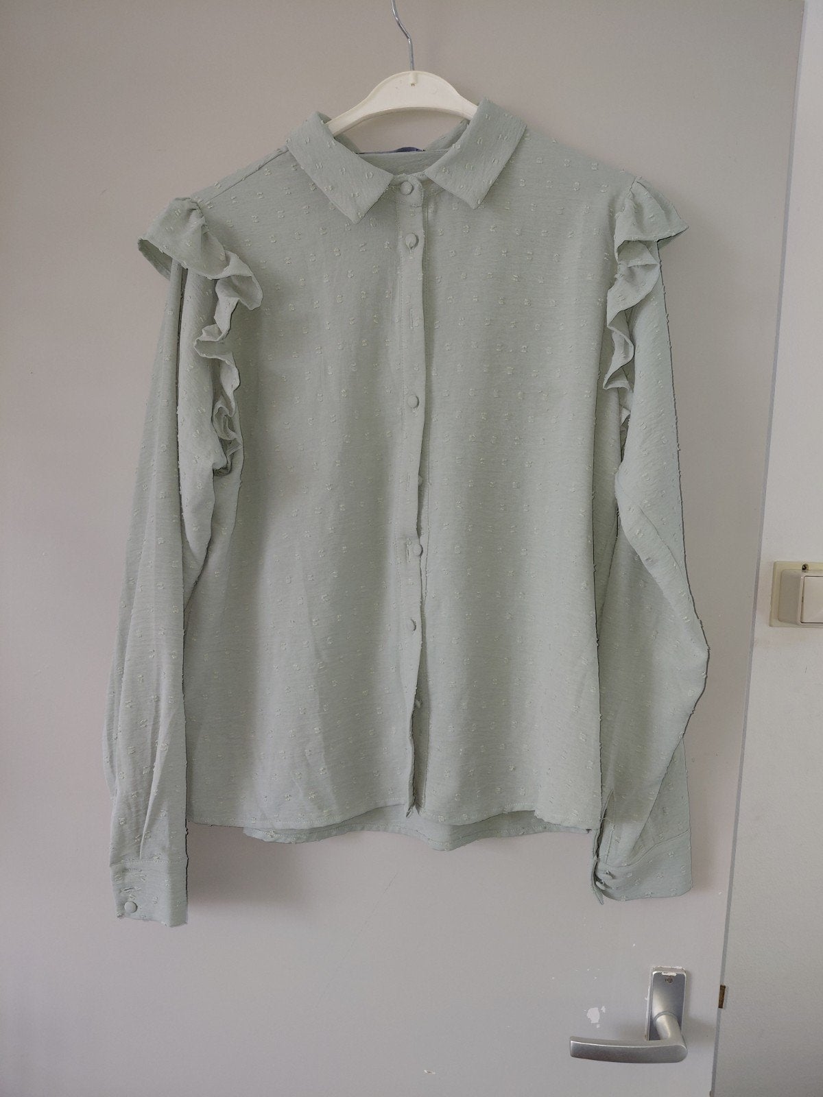 Lofty Manner blouse met ruches - Maat L, Lofty Manner, Maat 42/44 (L), Ophalen of Verzenden, Zo goed als nieuw