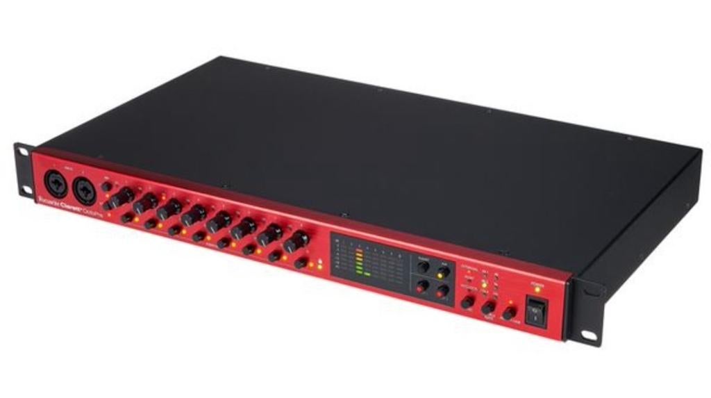 Focusrite Clarett+ OctoPre - 8-kanaals microfoonvoorversterk, Ophalen of Verzenden, Zo goed als nieuw