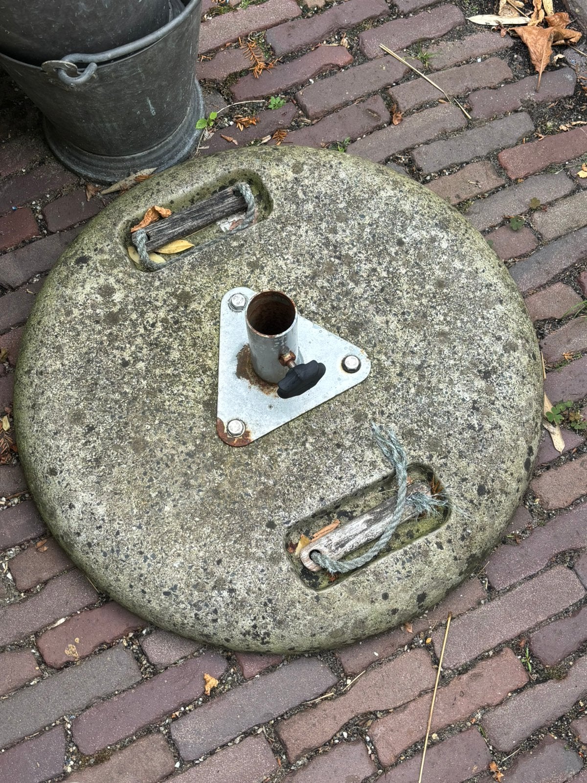Parasol voet, Ophalen, Zo goed als nieuw, Minder dan 1 meter, Parasolvoet