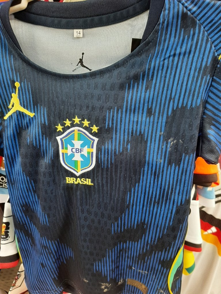 Brazilië kinderset, Maat XS of kleiner, Verzenden, Nieuw, Shirt