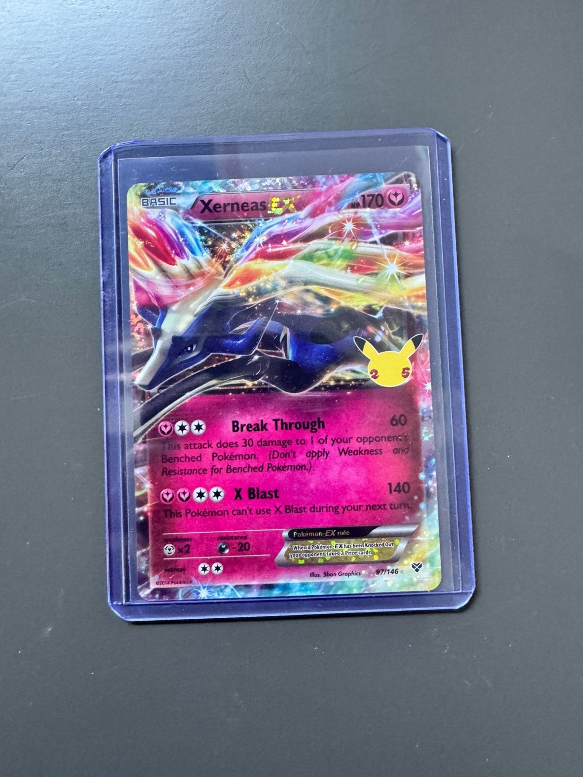 Xerneas CEL XY #97, Ophalen of Verzenden, Nieuw, Losse kaart