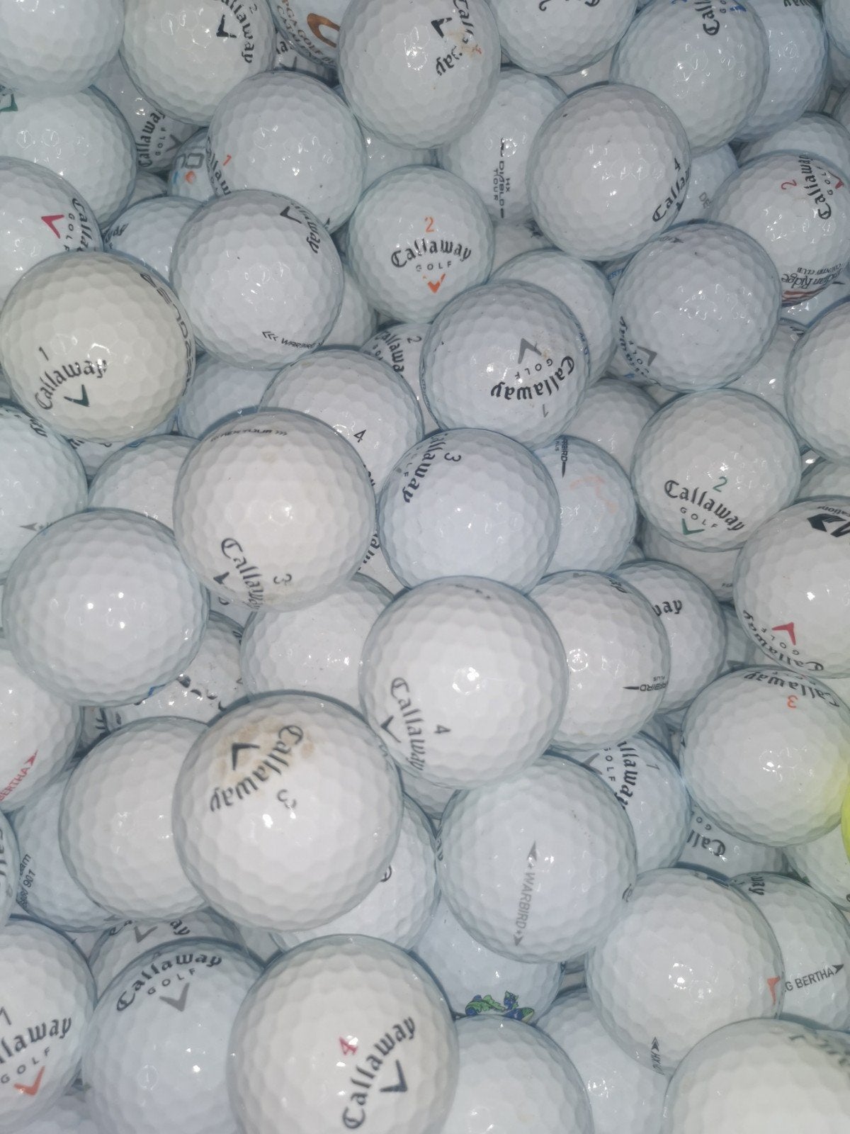 Callaway warbird golfballen AAAA kwaliteit 100 stuks, Ophalen of Verzenden, Bal(len), Callaway