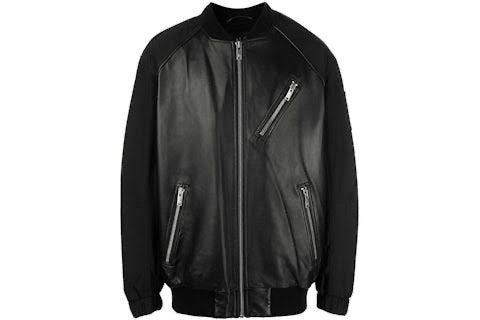 Nieuw Moose Knuckles Anica leren bomberjack Large, Kleding | Heren, Maat 52/54 (L), Zwart, Moose, Nieuw