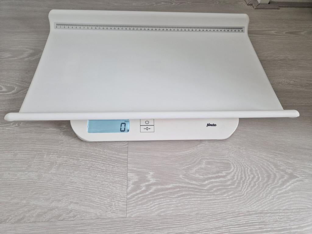 Alecto babyweegschaal, Ophalen, 1 tot 500 gram, Zo goed als nieuw, Personenweegschaal