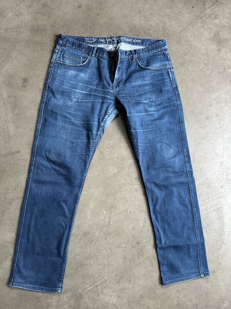 PME Legend - Nightflight - 38/32 - goede staat - blauw, W36 - W38 (confectie 52/54), Blauw, Ophalen of Verzenden, Pme Legend