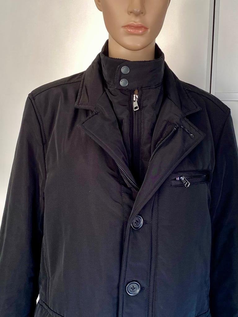 J57 Luxe winterjas mt. M=38/40 dik gewatteerdejas jack zwart, Maat 38/40 (M), Zwart, Ophalen of Verzenden, Zo goed als nieuw