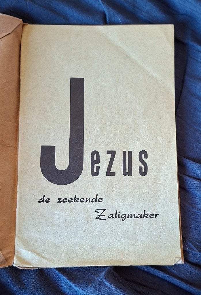 Jezus de zoekende Zaligmaker - Oud religieus boekje, Gelezen, Verzenden, G. Ingwersen, Christendom | Katholiek