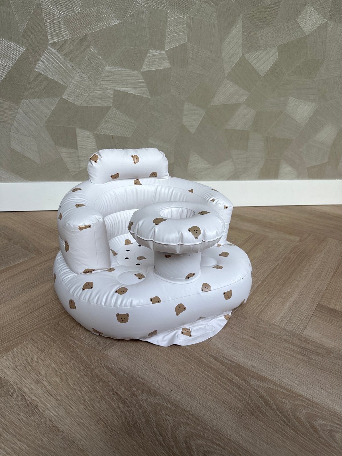 Opblaasbaar Baby Zitje - Ideaal voor spelen en eten, Kinderen en Baby's, Speelgoed | Babyspeelgoed, Ophalen of Verzenden, Zo goed als nieuw