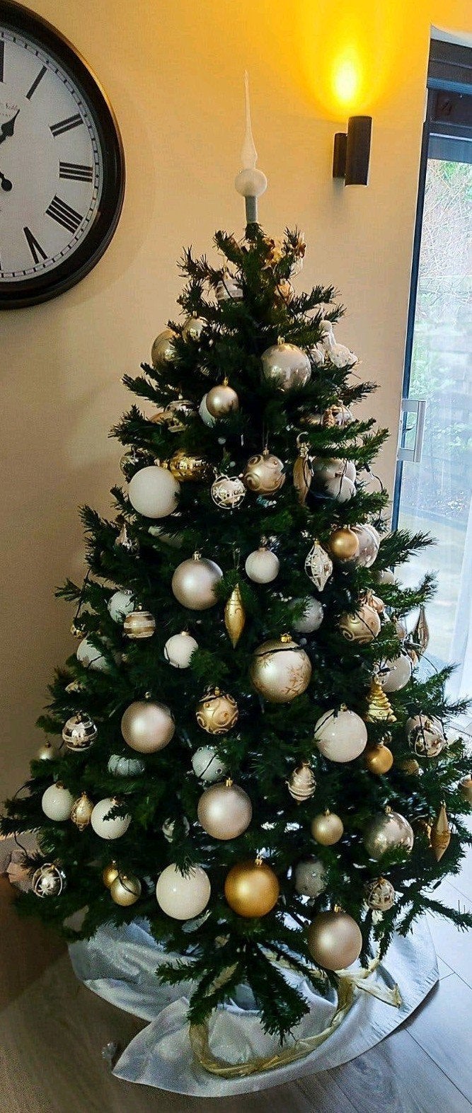 Kerstboom, kerstversiering, kerstballen, Ophalen, Zo goed als nieuw