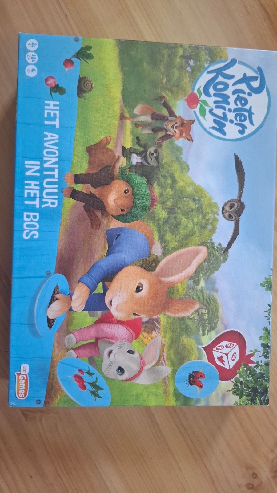 Pieter Konijn: Het Avontuur in het Bos Bordspel, Hobby en Vrije tijd, Gezelschapsspellen | Bordspellen, Een of twee spelers, Ophalen of Verzenden