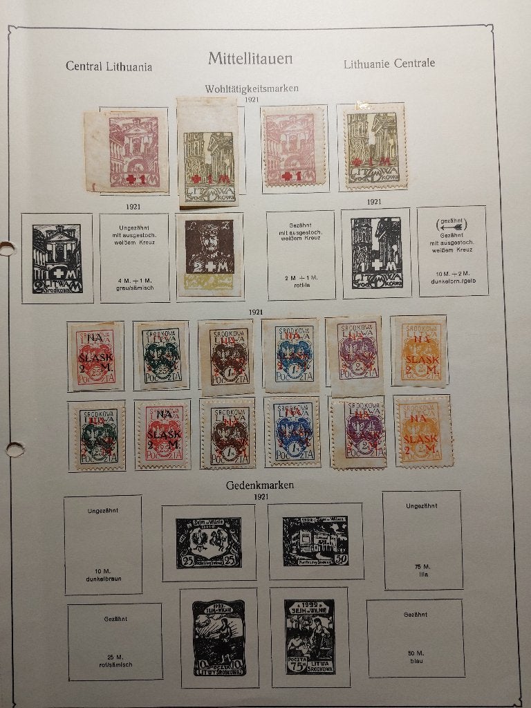 (083) LITOUWEN - Oude collectie (gestempeld), Verzenden, Overige landen, Gestempeld