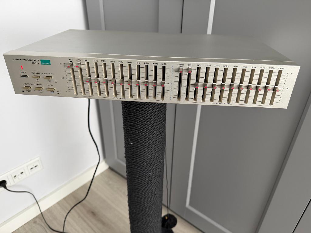 Sansui SE-77 Equalizer, Audio, Tv en Foto, Versterkers en Receivers, Ophalen of Verzenden, Gebruikt, Overige merken