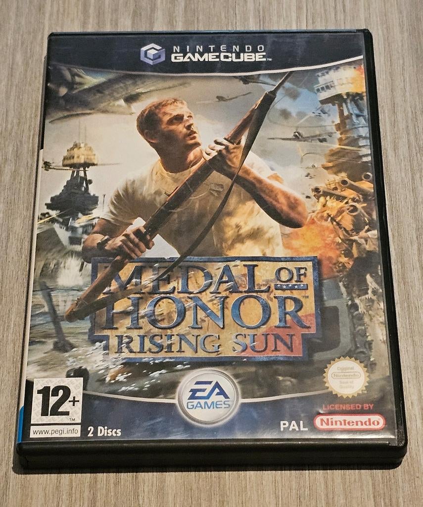 Medal of Honor Frontline & Rising Sun Nintendo GameCube, Spelcomputers en Games, Games | Nintendo GameCube, 1 speler, Ophalen of Verzenden