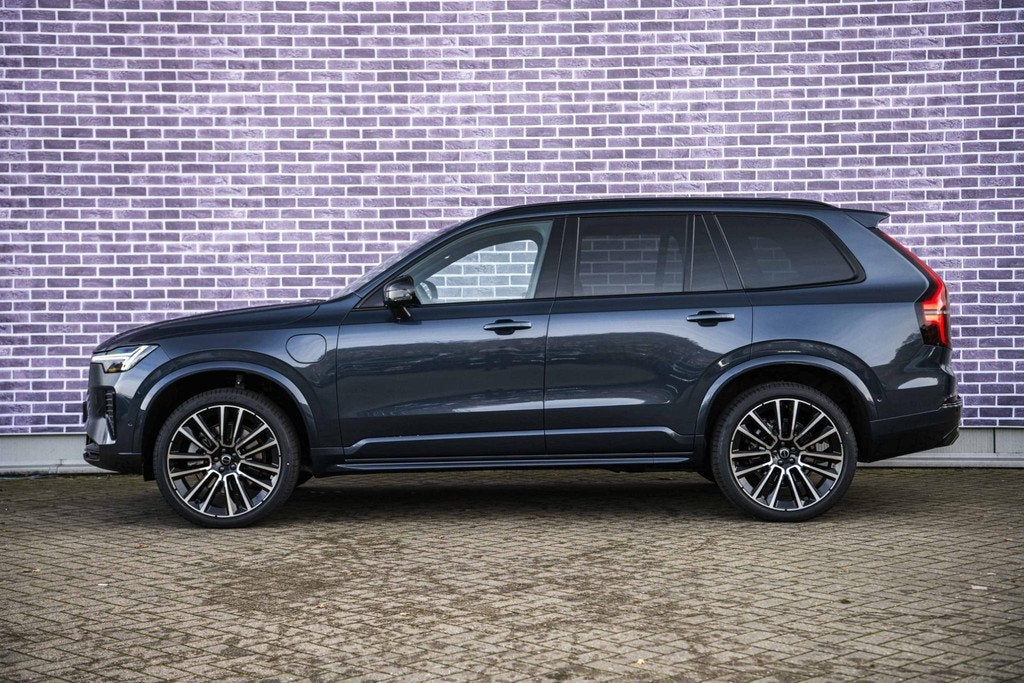 Volvo XC90 2.0 T8 Plug-in hybrid AWD Ultra Black Edition | F, Auto's, Volvo, 12 maanden, Euro 6, 4 cilinders, Blauw
