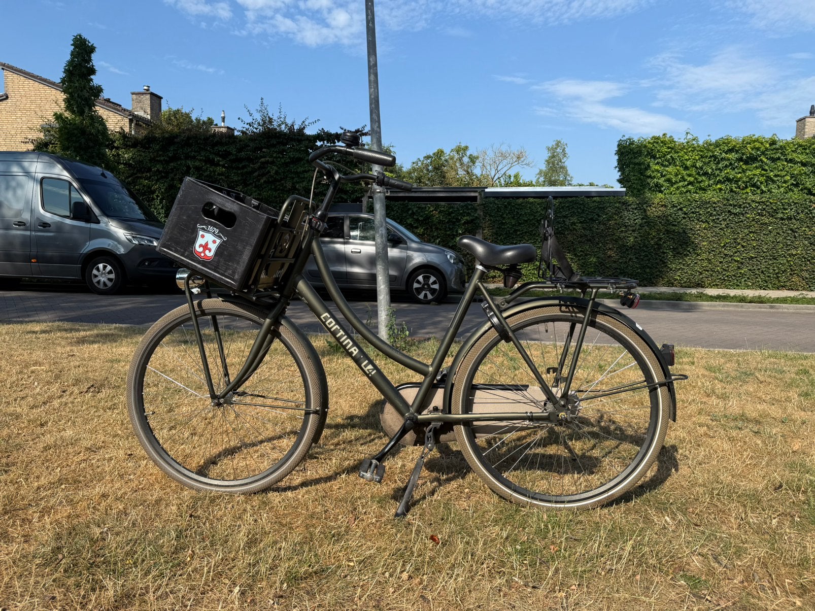 Cortina U4 transportfiets, Fietsen en Brommers, Fietsen | Dames | Omafietsen, Zo goed als nieuw, 56 cm of meer, Versnellingen