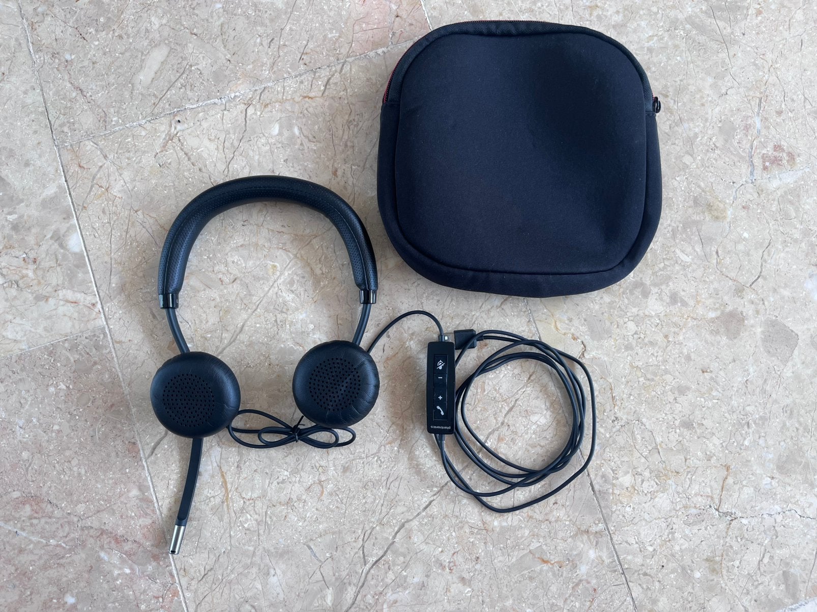 Plantronics Blackwire C520 met opbergetui, Ophalen of Verzenden, Zo goed als nieuw, Overige merken