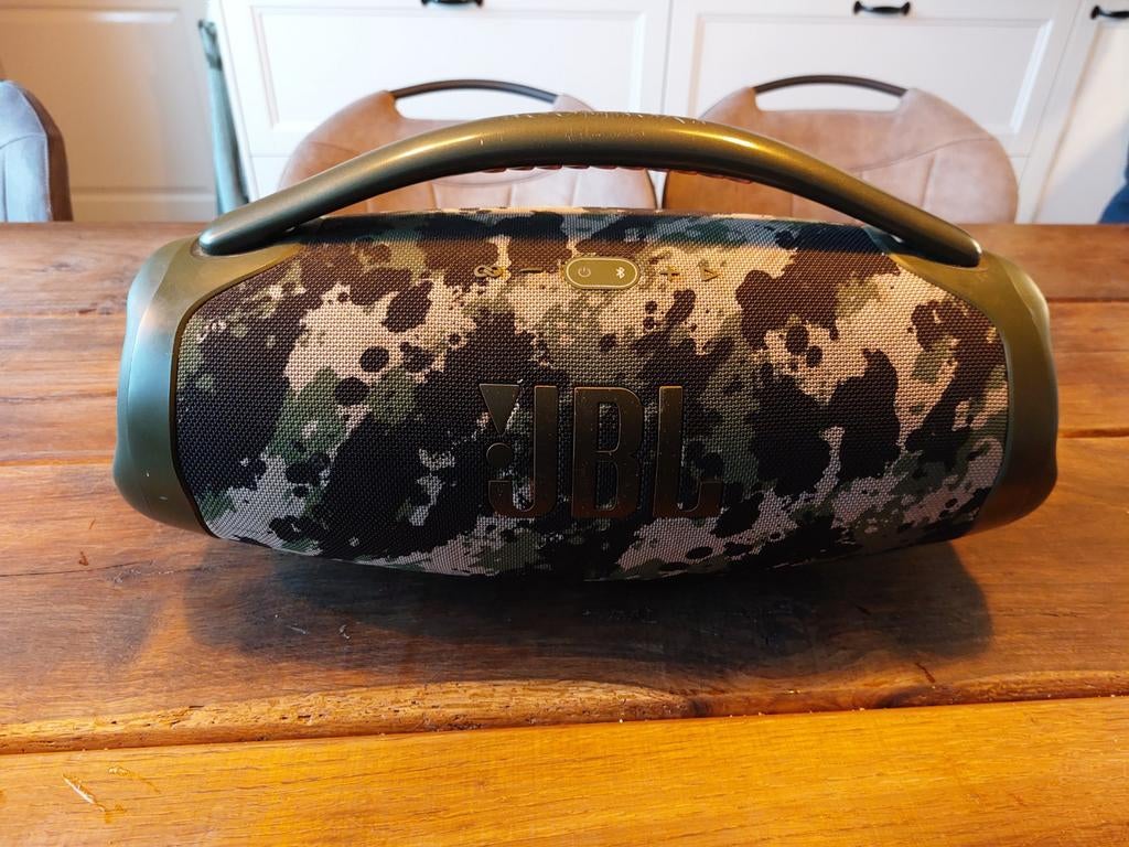 Jbl boombox 3.  Werkt perfect, Audio, Tv en Foto, Luidsprekers, Ophalen, Zo goed als nieuw, 120 watt of meer, Subwoofer