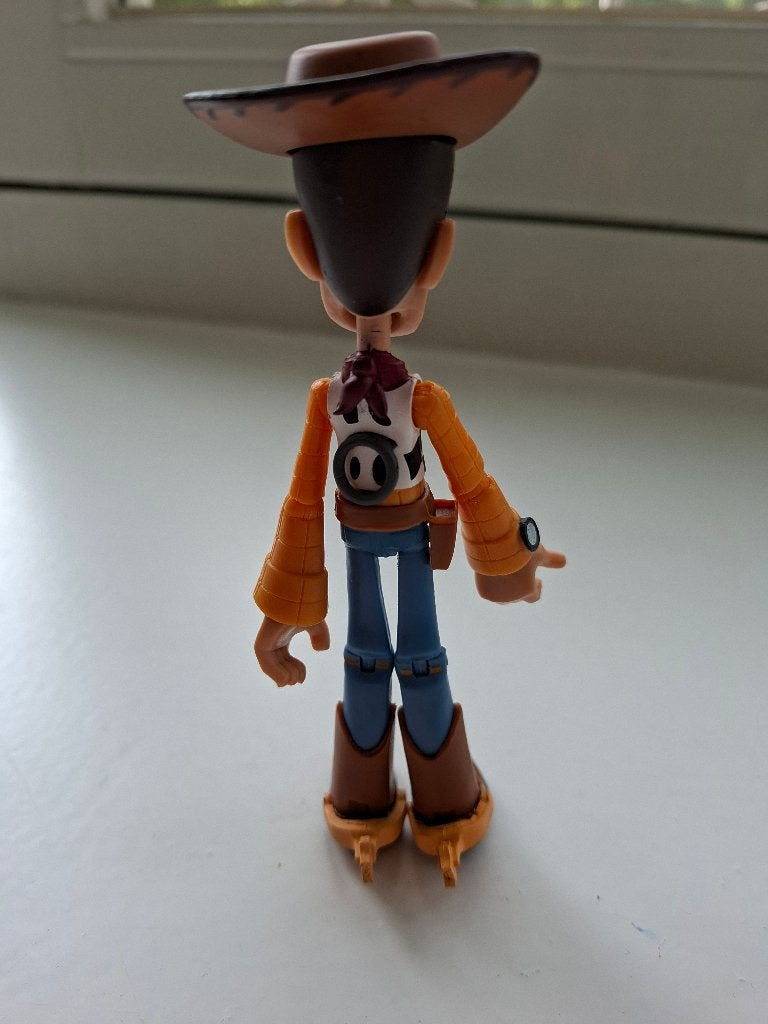 Disney Toy Story Woody articulated figure + Forky, Kinderen en Baby's, Ophalen of Verzenden, Gebruikt