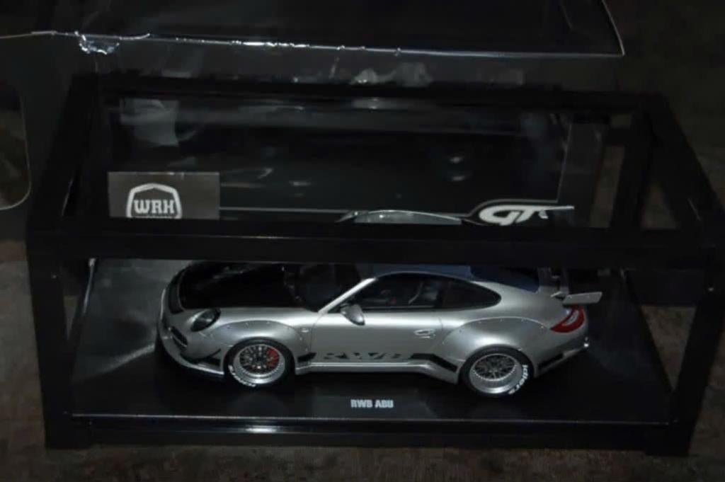 1:18 PORSCHE 911 RWB ABU DHABI GT SPIRIT GT483 in doos WRH, Verzenden, Zo goed als nieuw, Auto, Overige merken