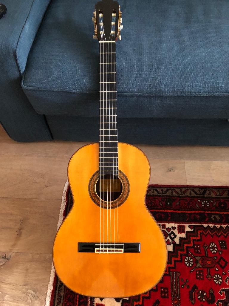 JUAN ESTRUCH "Yellow Label" klassieke gitaar/ ook bieden, Ophalen, Gebruikt, Klassieke of Spaanse gitaar, Met koffer
