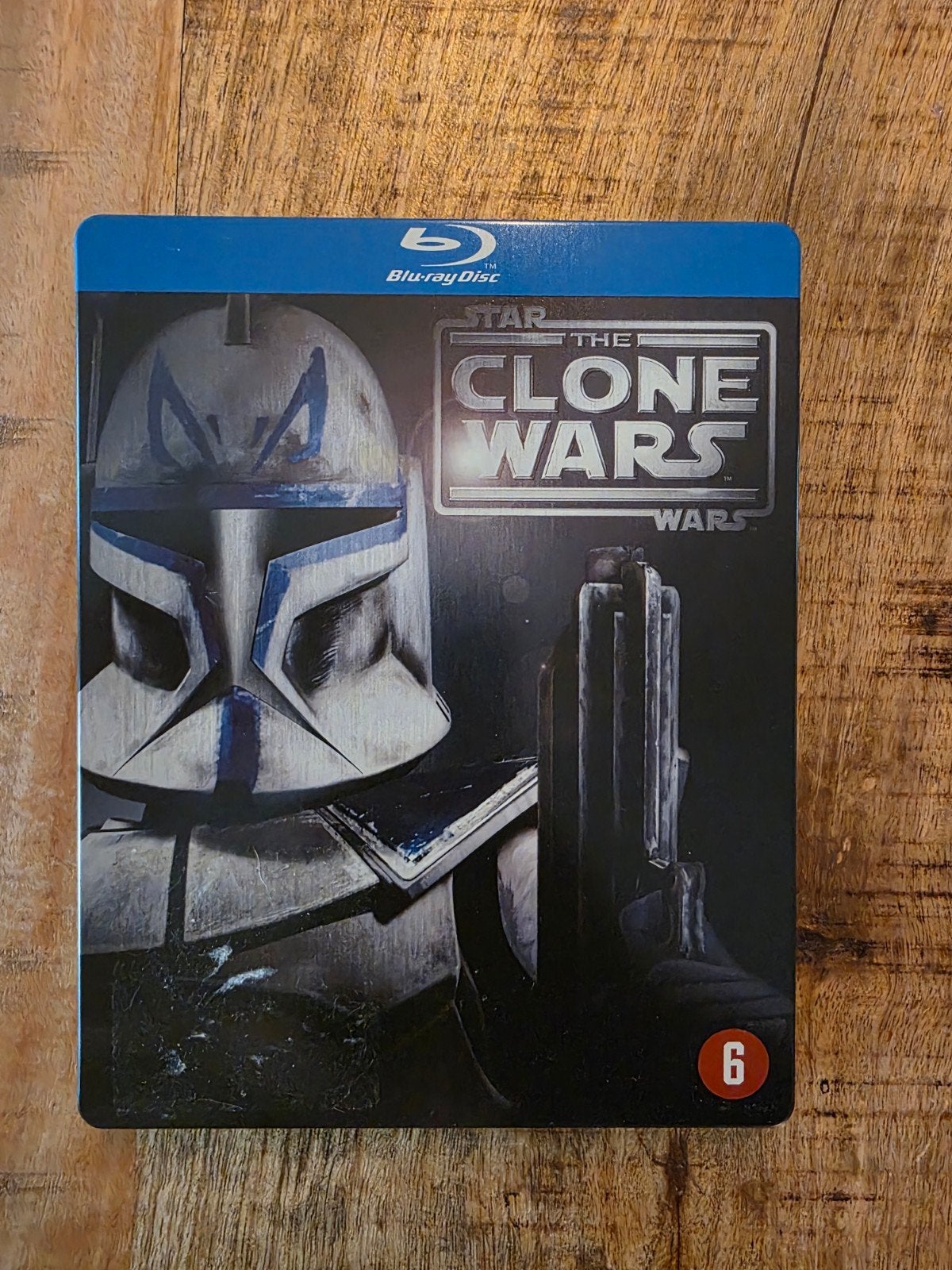 Star Wars The Clone Wars Steelbook Blu-ray, Engels, Met slipcover/slipcase, Ophalen of Verzenden, Zo goed als nieuw