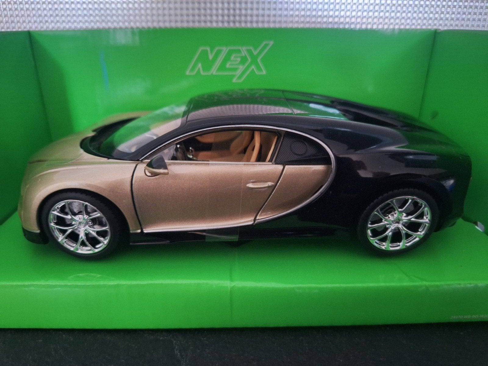 Bugatti Chiron Schaal 1:24, Bugatti, Auto, Bugatti, Nieuw