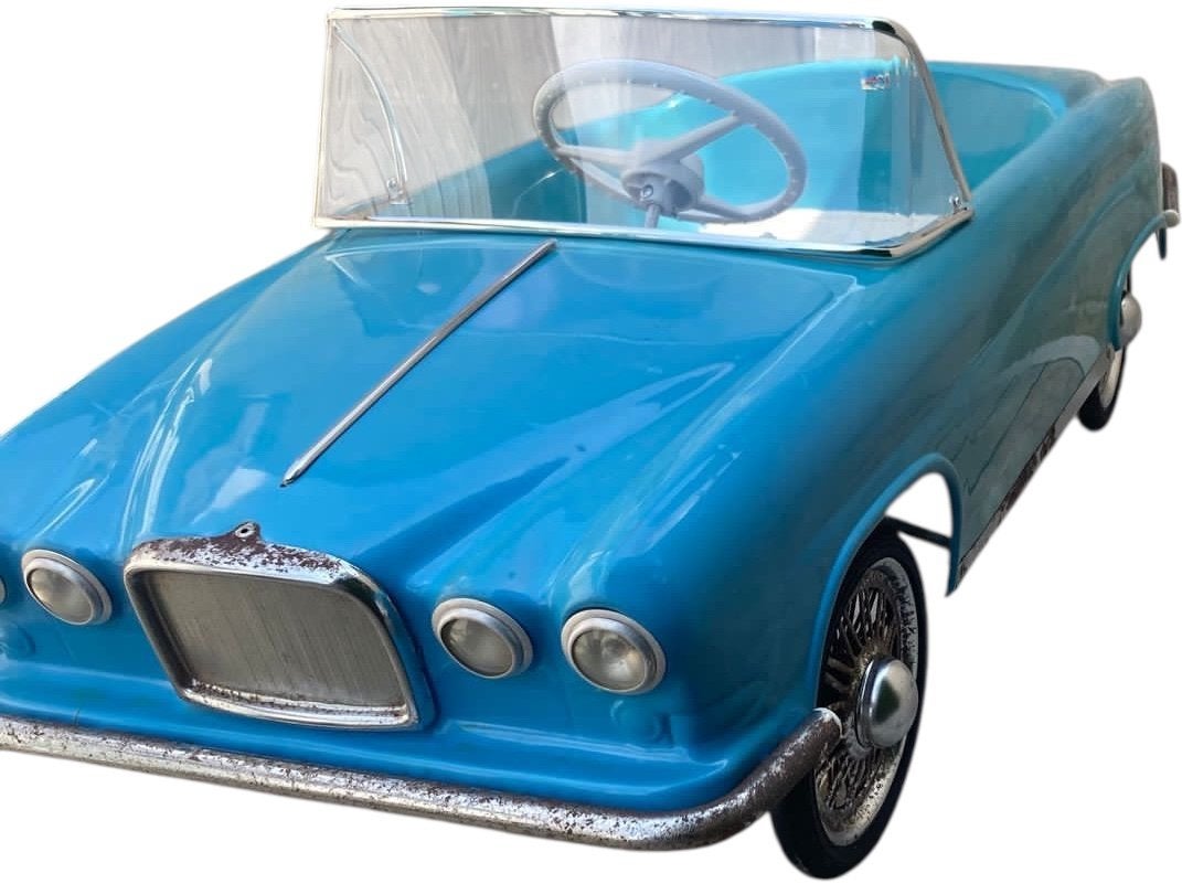 1970s Tri-Ang Trapauto Jaguar MK X, Antiek en Kunst, Ophalen