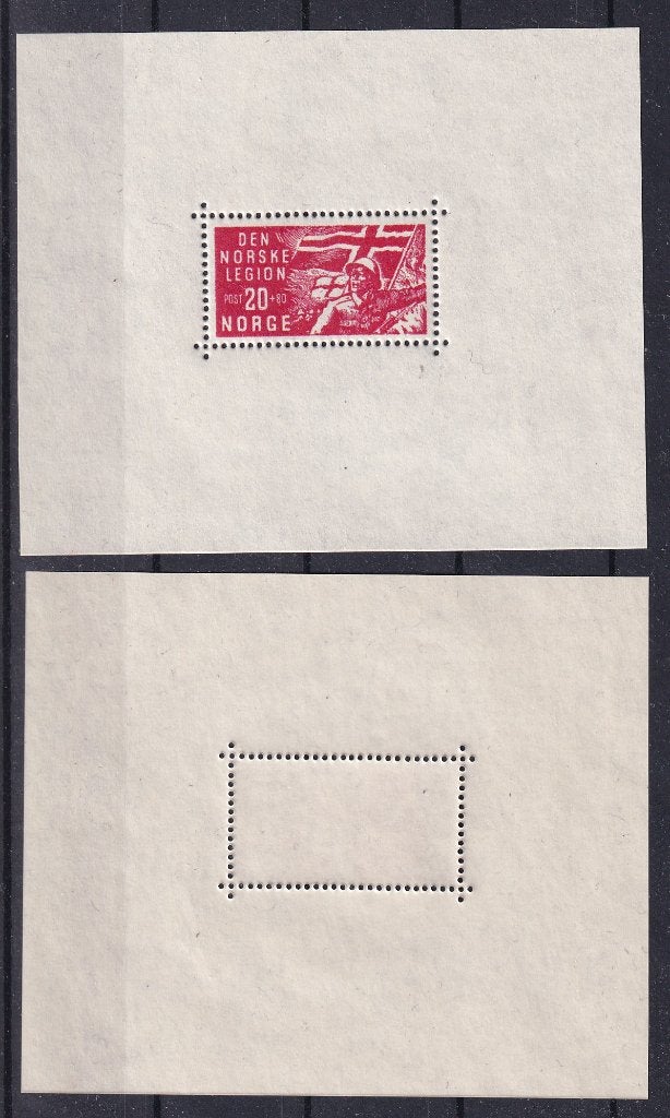 X166) 1941 spec uitg Noors Legioen WO2 MNH geen garantie, Ophalen of Verzenden, Duitse Keizerrijk, Postfris