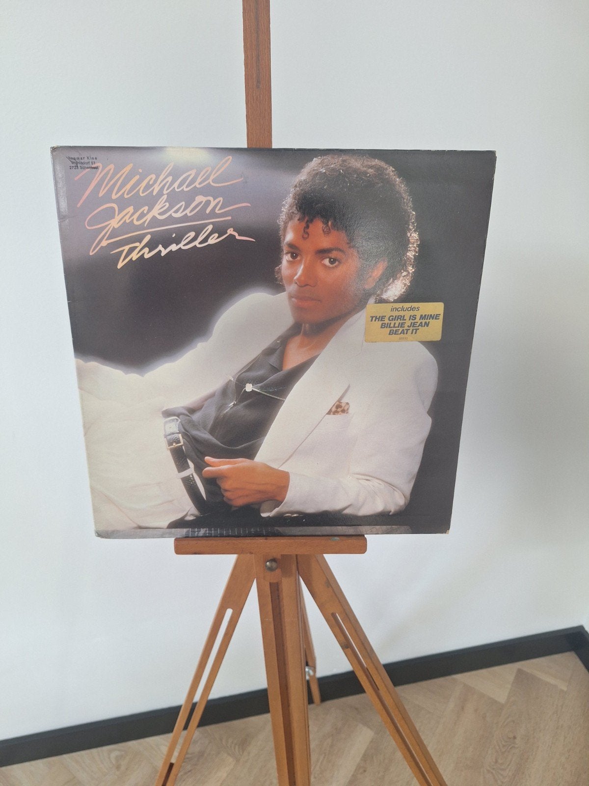 Michael Jackson - Thriller LP (Originele uitgave 1982), LP, Gebruikt, Pop, Originele persing