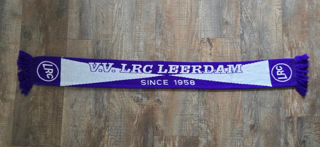 Sjaal LRC Leerdam, Ophalen of Verzenden, Zo goed als nieuw, Buitenlandse clubs, Vaantje of Sjaal