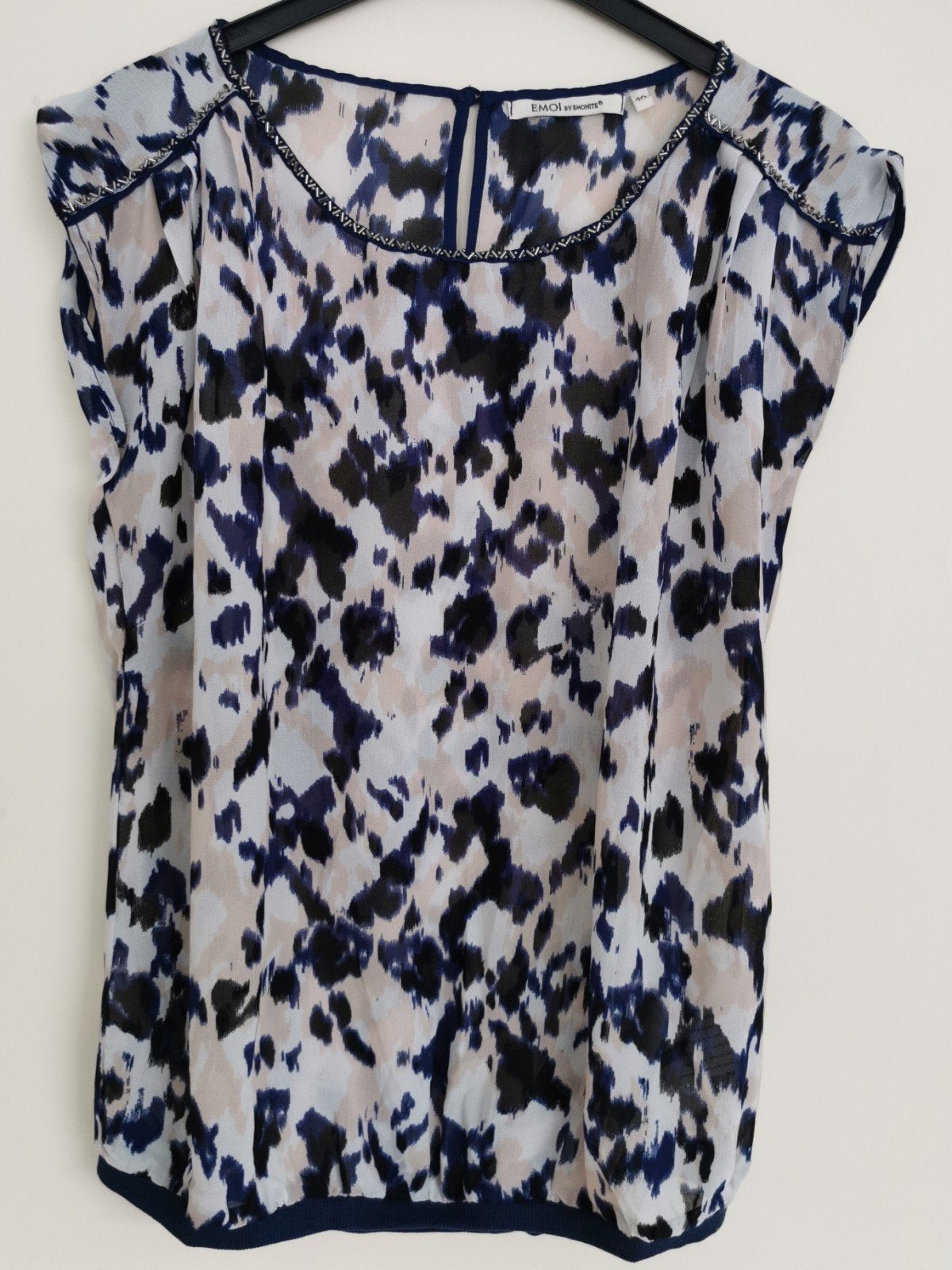 Nieuwe top van EMOI, mt 40, Kleding | Dames, Blauw, Nieuw, Ophalen of Verzenden, Zonder mouw