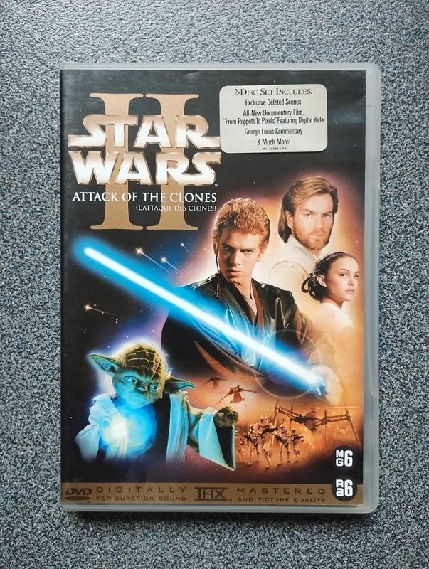 Star Wars II Attack of the Clones, Vanaf 6 jaar, Verzenden, Zo goed als nieuw, Science Fiction