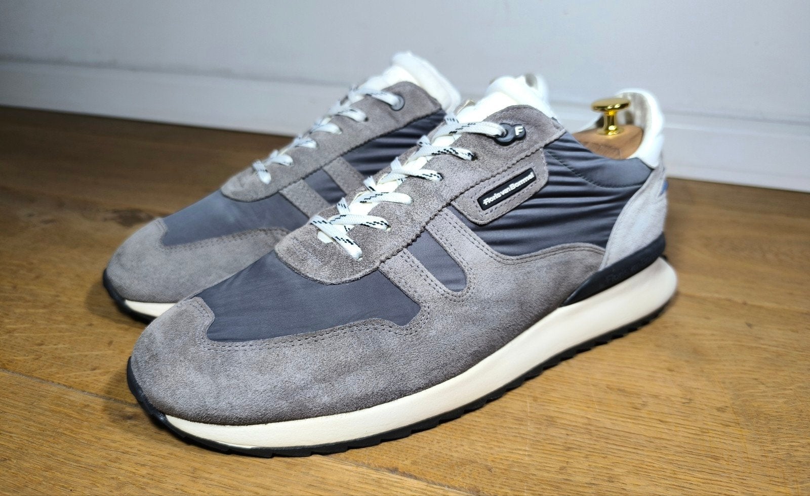 Floris van Bommel herenschoenen maat 10,5 / 45, Ophalen, Overige kleuren, Floris van Bommel, Sneakers of Gympen