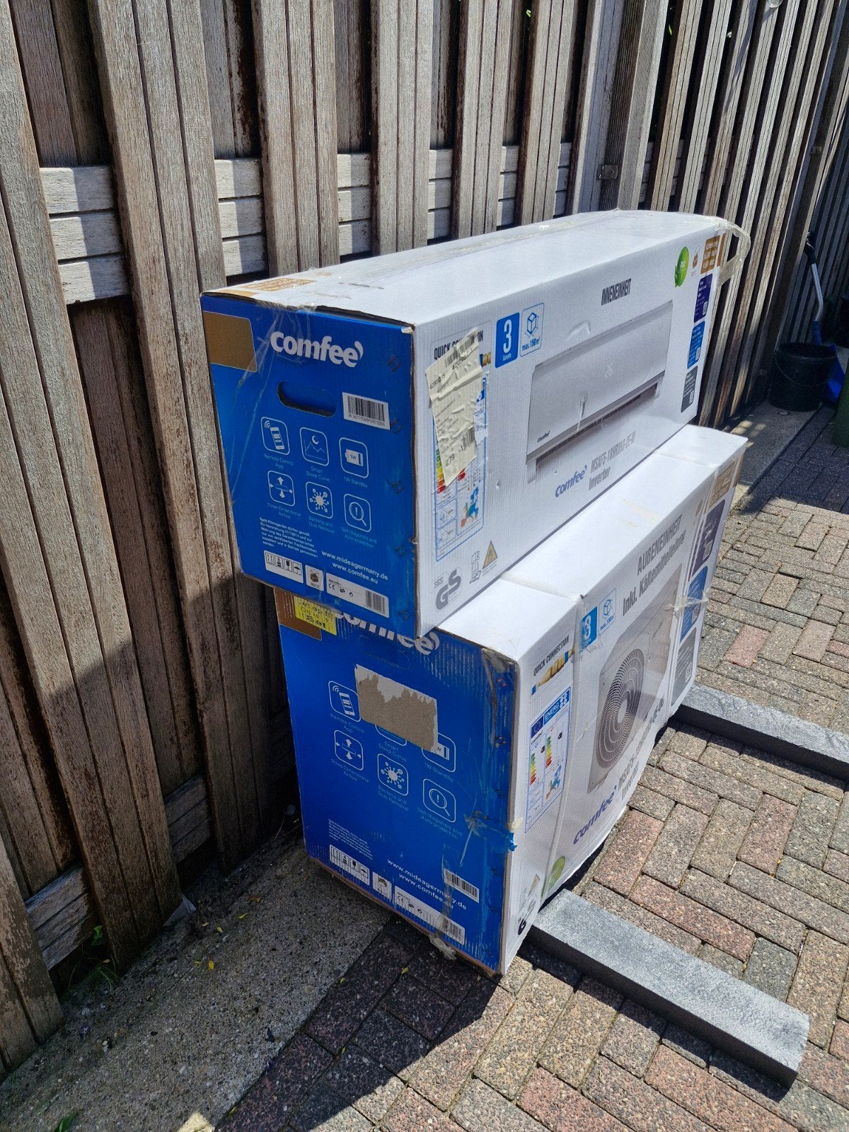 comfee MSAF5-18HRDN8-QE SET airco 4,6 kwkoud en 5,5 kw heet, Ophalen, Koelen en Ontvochtigen, Timer, Nieuw