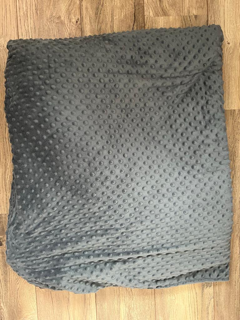 Novaline Verzwaringsdeken 150x200 cm, 6 kg, incl. Hoes, Eenpersoons, Ophalen of Verzenden, Grijs, Deken of Dekbed