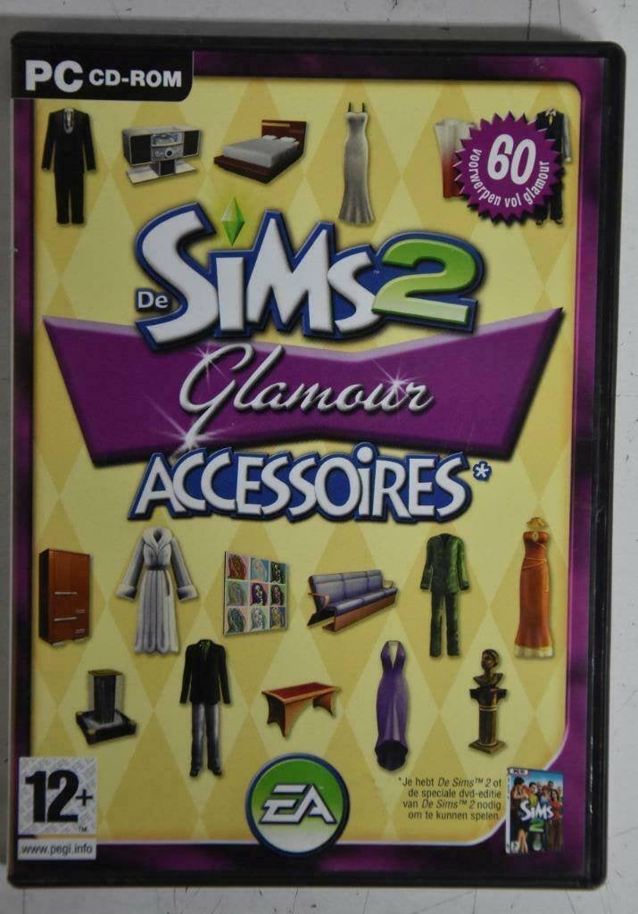 sims glamour party accessoires computer spel PC CD rom +boek, Avontuur en Actie, 1 speler, Ophalen of Verzenden, Zo goed als nieuw