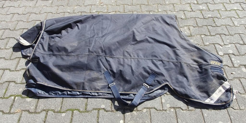 Amigo Bravo 12 XL Original Turnout Medium 250g, Dieren en Toebehoren, Full (L), Afneembare hals, Gebruikt, 250 g