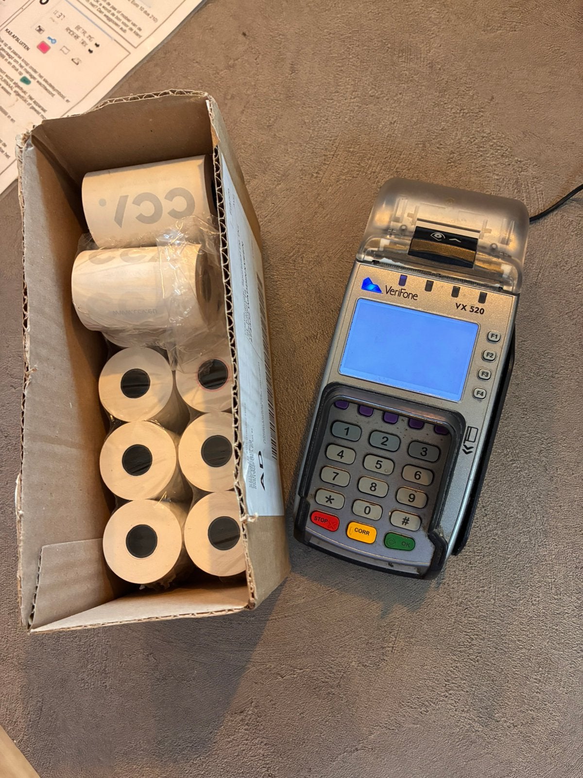 vast PIN apparaat Verifone VX520, Ophalen of Verzenden, Overige typen