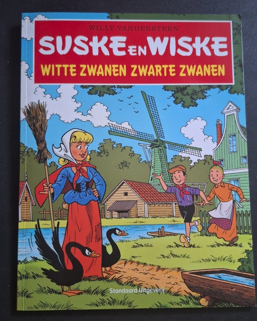 Witte zwanen zwarte zwanen 2010 uitgave fancub + fantekening, Willie Vandersteen, Eén stripboek, Ophalen of Verzenden, Zo goed als nieuw