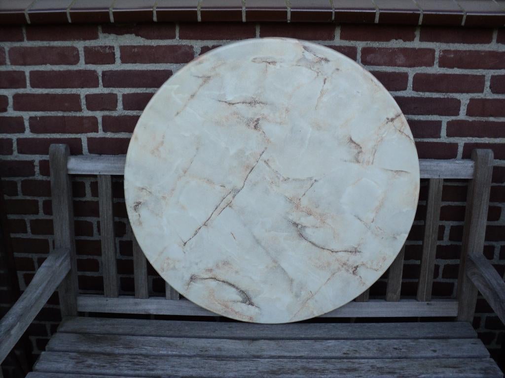 Wersalit  Tuintafelblad  Rond  80 cm., Tuin en Terras, Ophalen