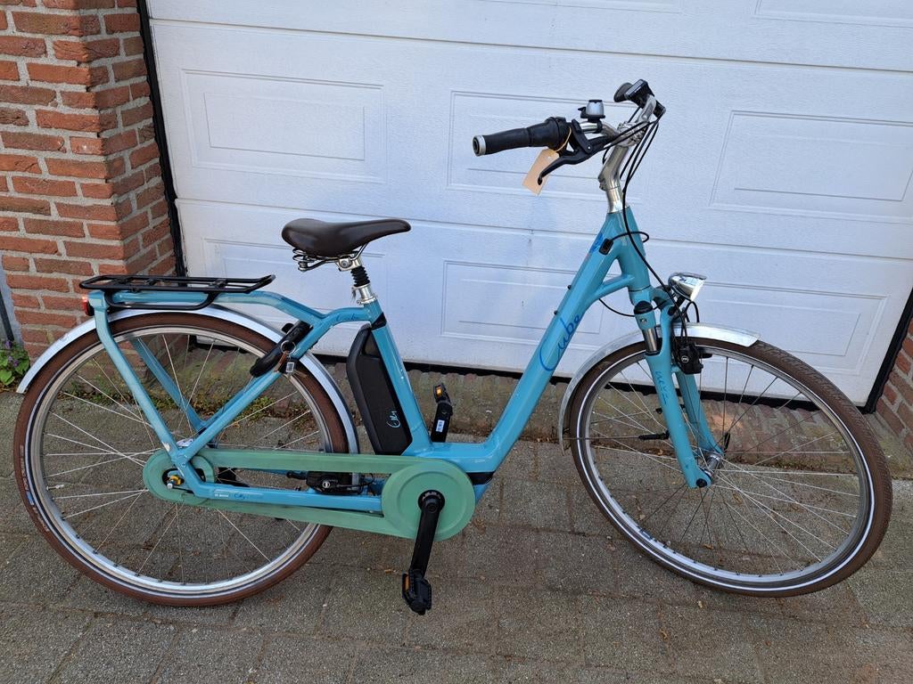 Elektrische dames fiets cube elly inzgst, Fietsen en Brommers, Fietsen | Dames | Moederfietsen, Versnellingen, Zo goed als nieuw