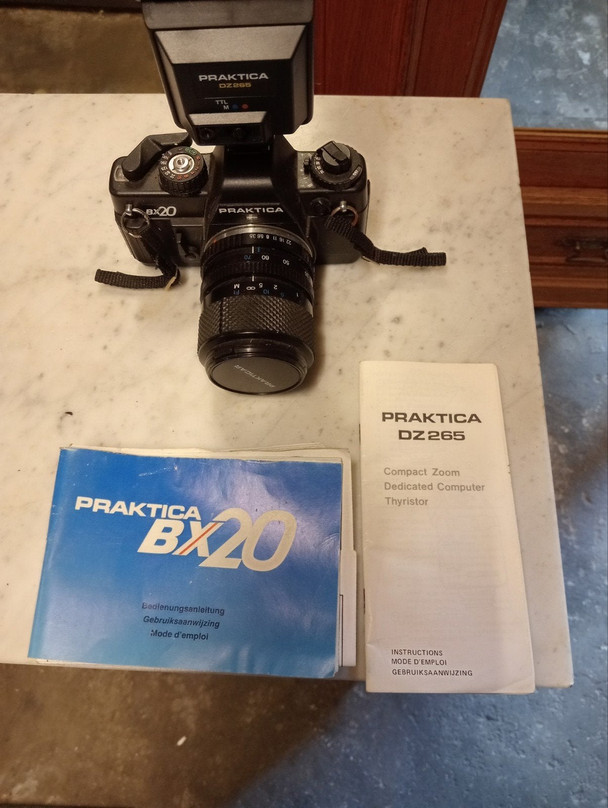 Vintage Praktica BX20 analoge camera (DDR), Audio, Tv en Foto, Ophalen of Verzenden, Gebruikt, Spiegelreflex, Overige Merken