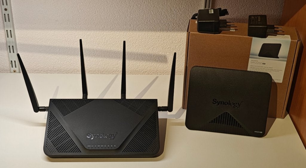 Synology Router RT2600ac plus Synology mesh router MR2200ac, Ophalen of Verzenden, Gebruikt, Router, Synology