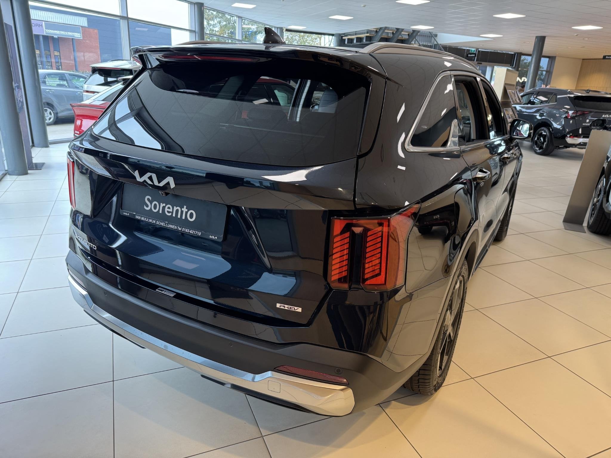 Kia Sorento 1.6 T-GDi Plug-in Hybrid 4WD DynamicPlusLine 7p, Auto's, Automaat, 14 kWh, Verwarmde buitenspiegels, 4 cilinders