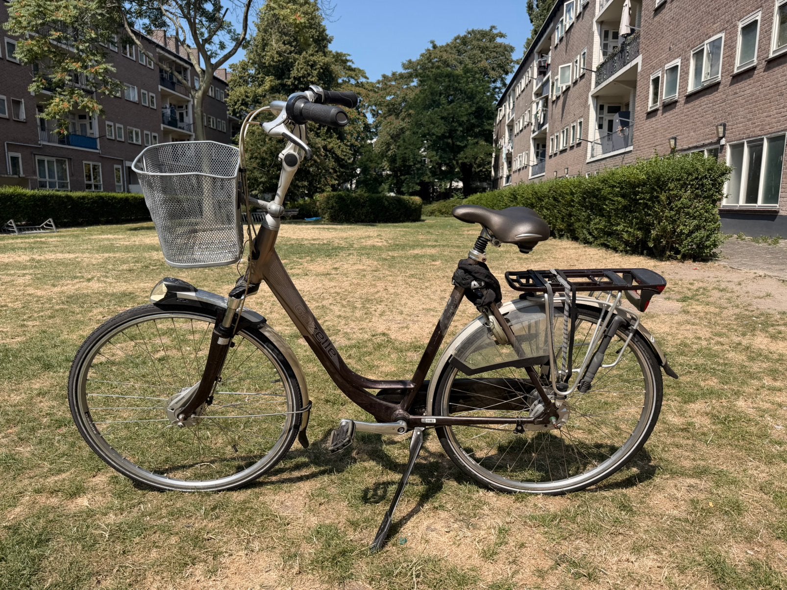 Gazelle orange xtra damesfiets 49CM, Ophalen, Gebruikt, 47 tot 50 cm, Versnellingen