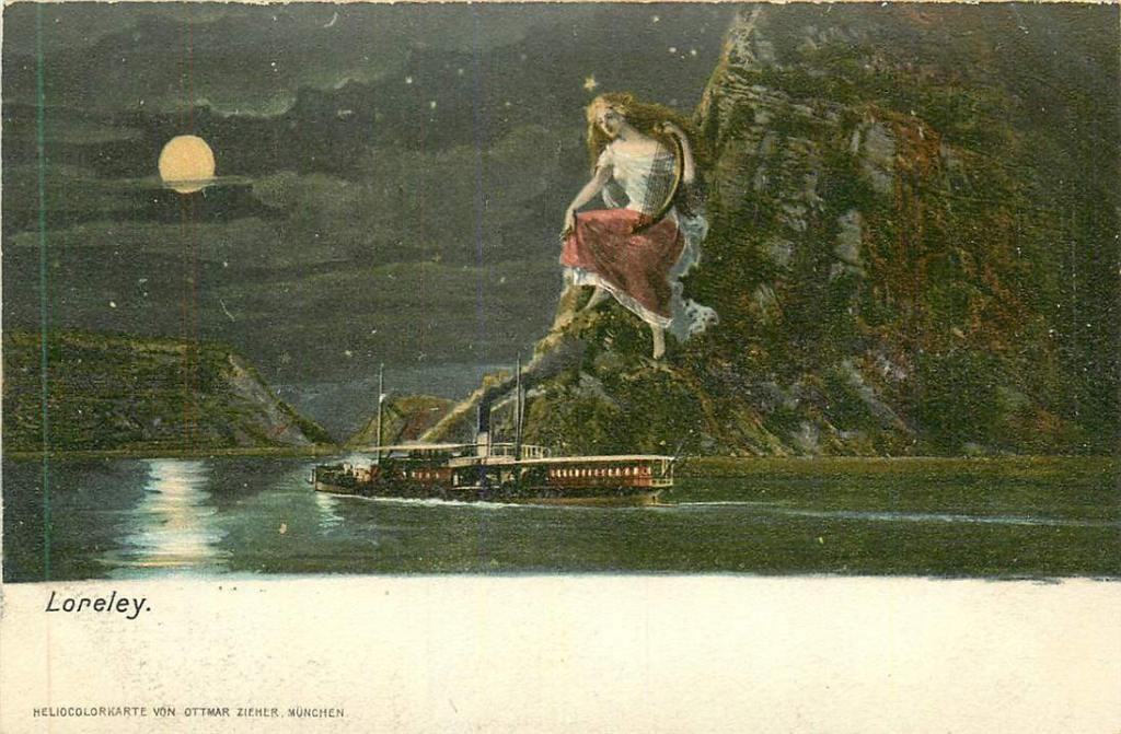 381-244-029 Loreley, Verzenden, Voor 1920, Duitsland