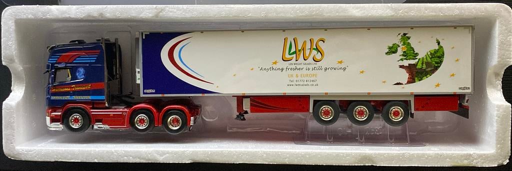 Wsi Scania R6 Harrisons, Ophalen of Verzenden, Zo goed als nieuw, Bus of Vrachtwagen, Wsi