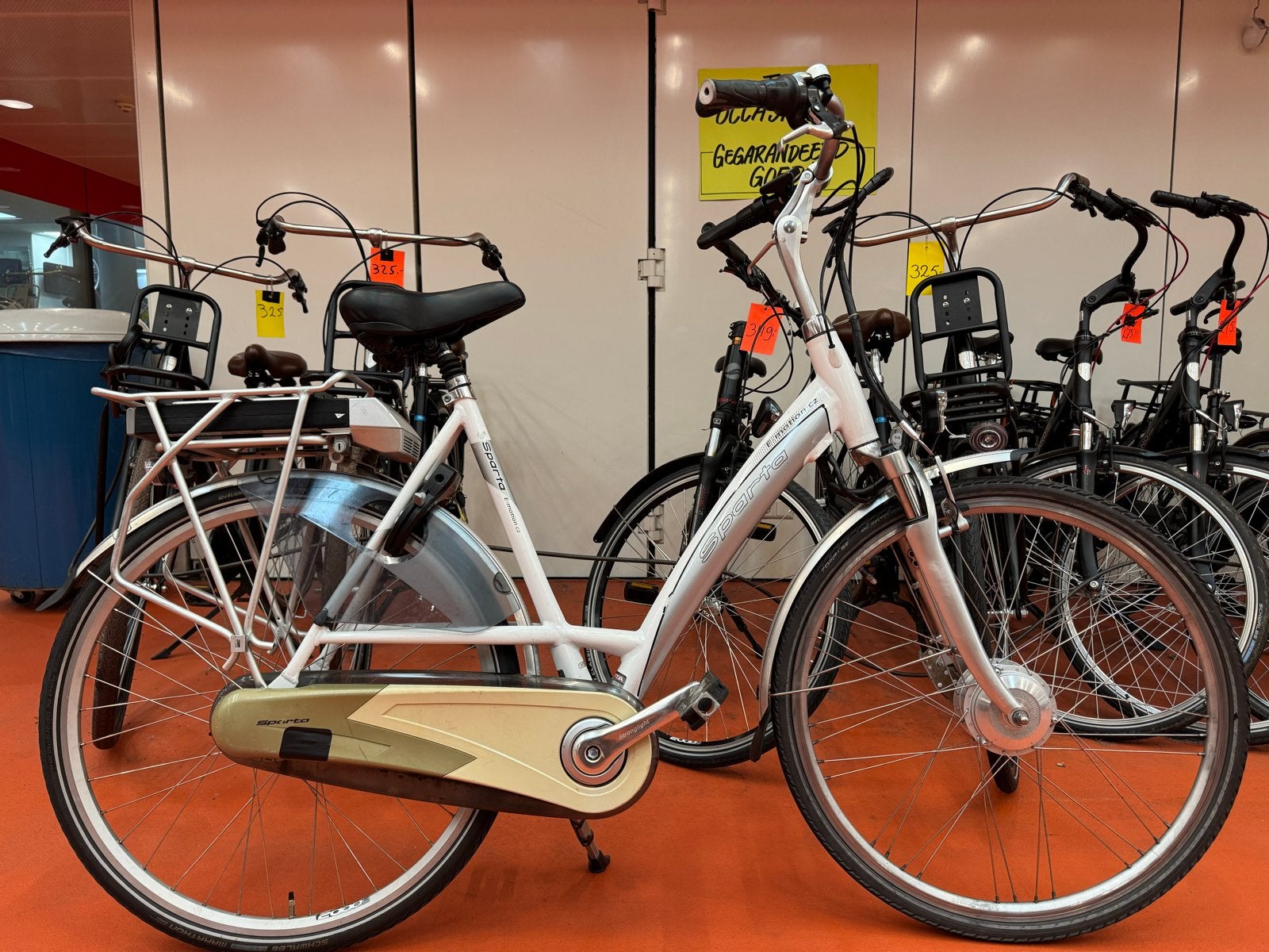 Sparta C2 elektrische damesfiets met nieuwe accu – 61 cm XXL, Ophalen, Sparta, Zo goed als nieuw, 59 cm of meer
