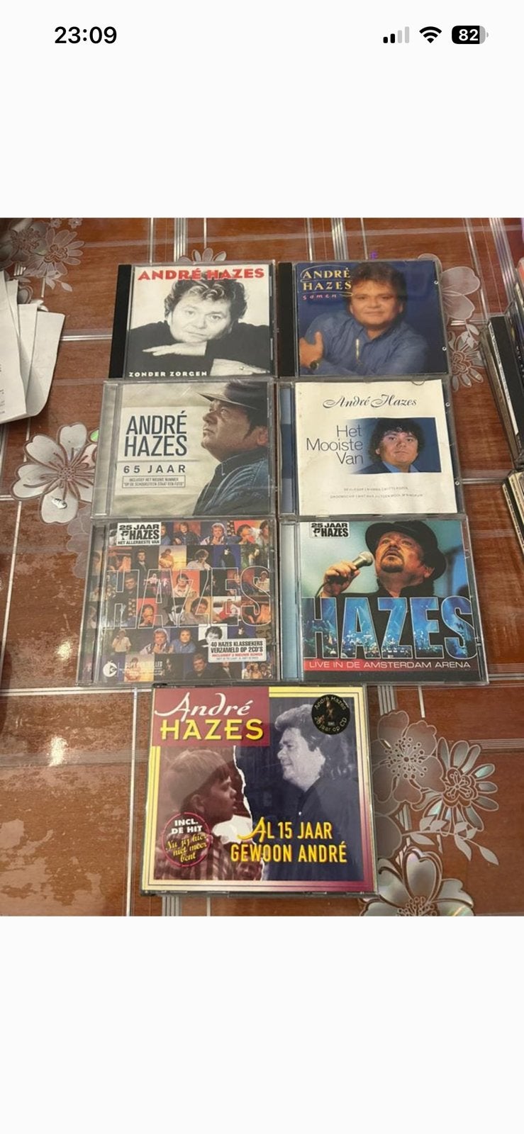 Andre Hazes, Cd's en Dvd's, Ophalen of Verzenden, Zo goed als nieuw, Levenslied of Smartlap