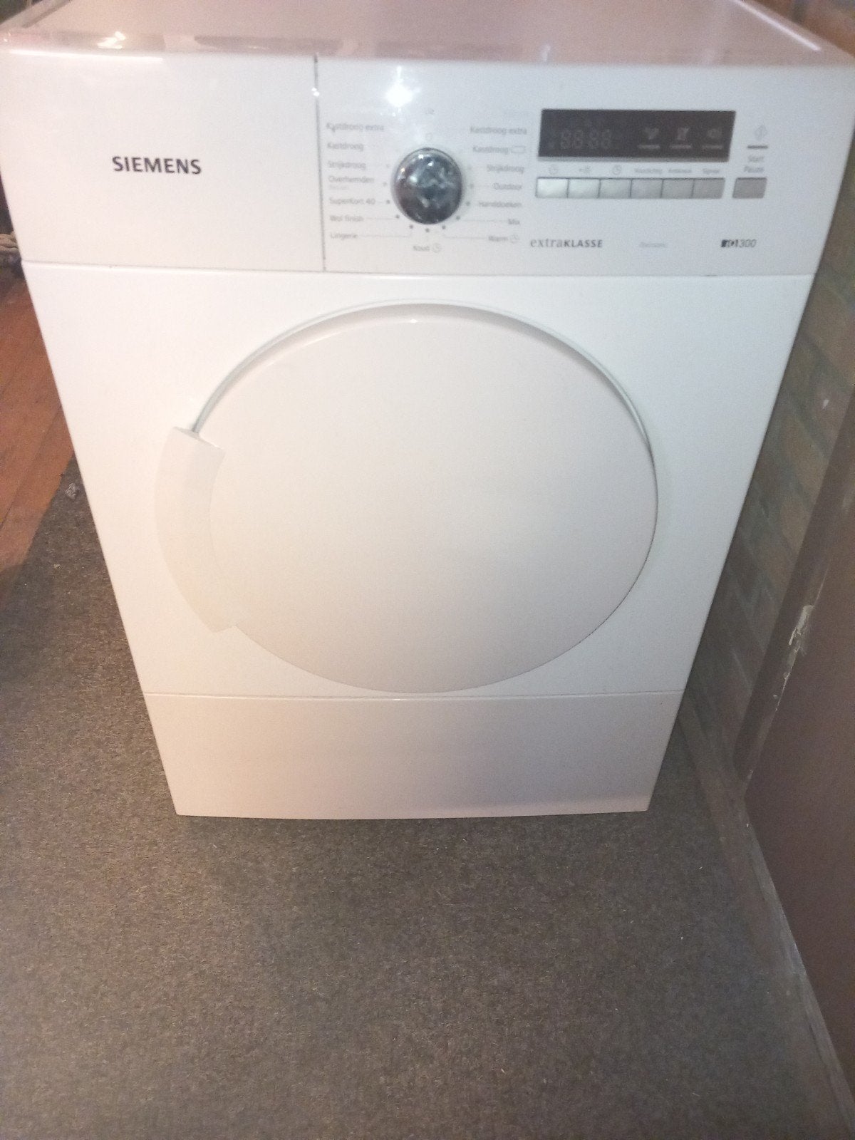 siemens wasdroger als nieuw, 6 tot 8 kg, Luchtafvoer, Ophalen of Verzenden, Zo goed als nieuw